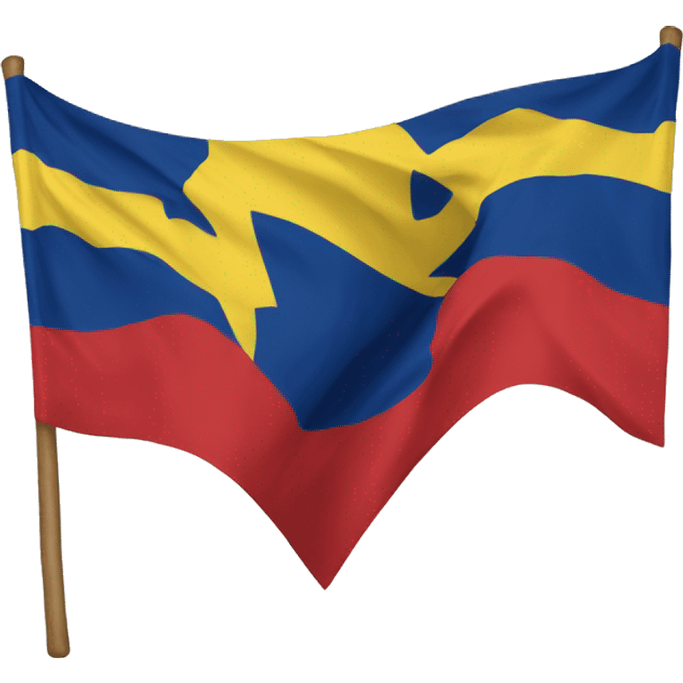 Bandera de san Andrés Colombia emoji