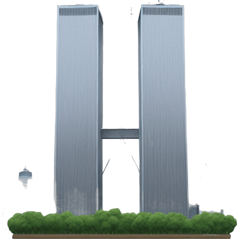 Twin towers emoji