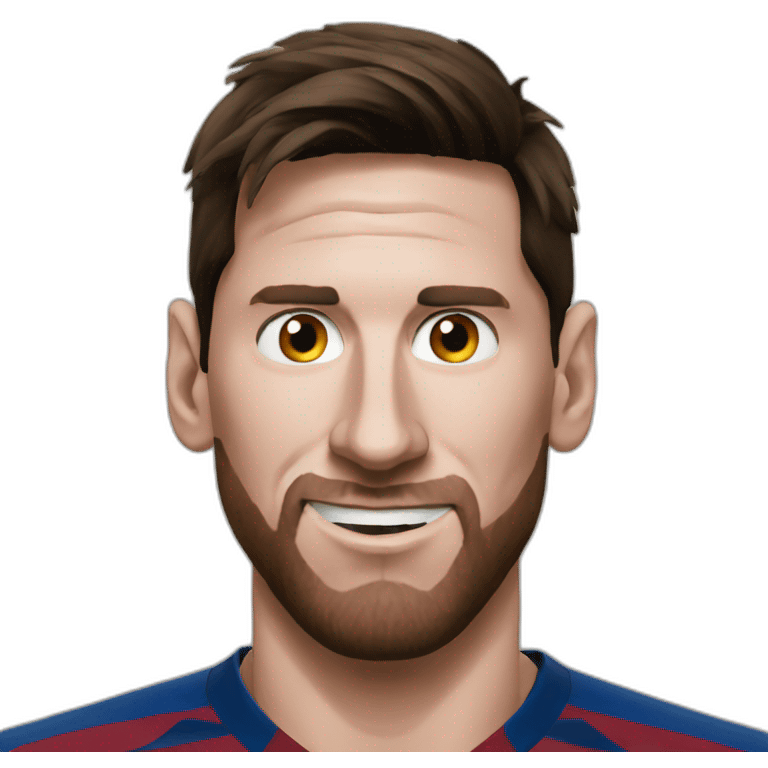 Messi Face emoji