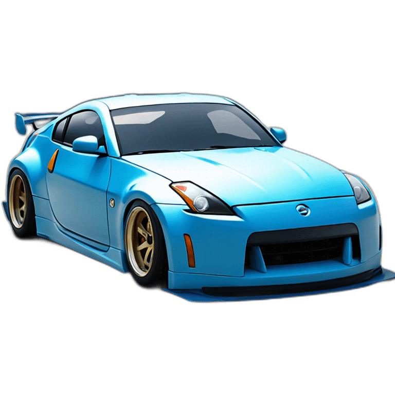 350z drift tuning blue emoji