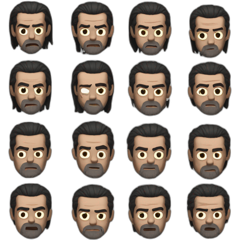 Negan The Walking Dead emoji