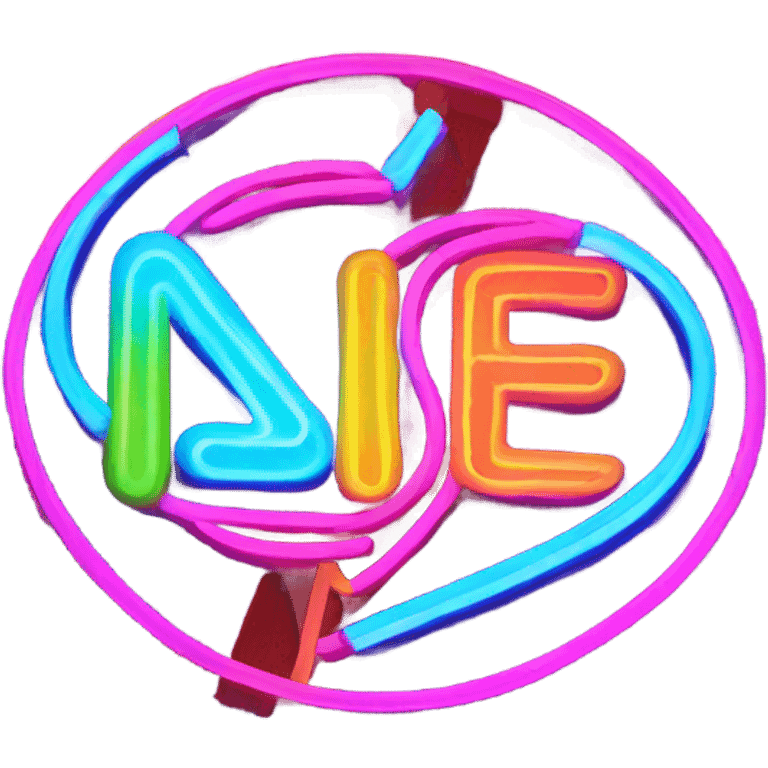 ne neon emoji