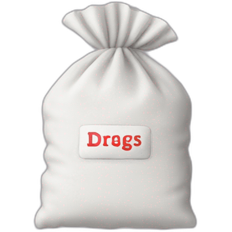 Drugs bag emoji