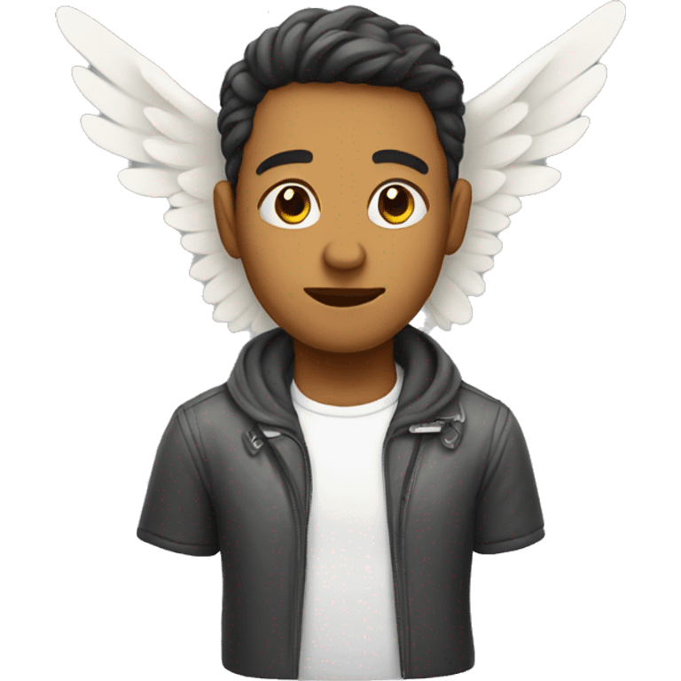 Human with wings  emoji