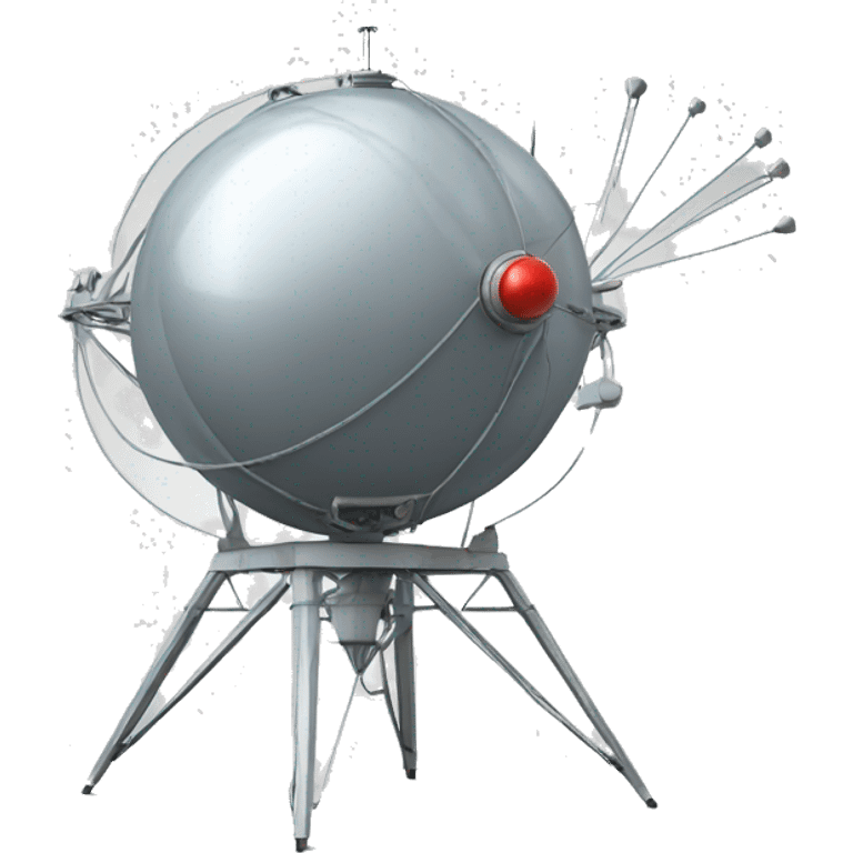 Ussr round sputnik with 3 antenna emoji