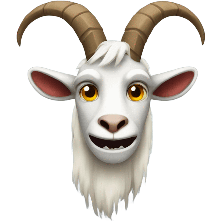 evil goat emoji