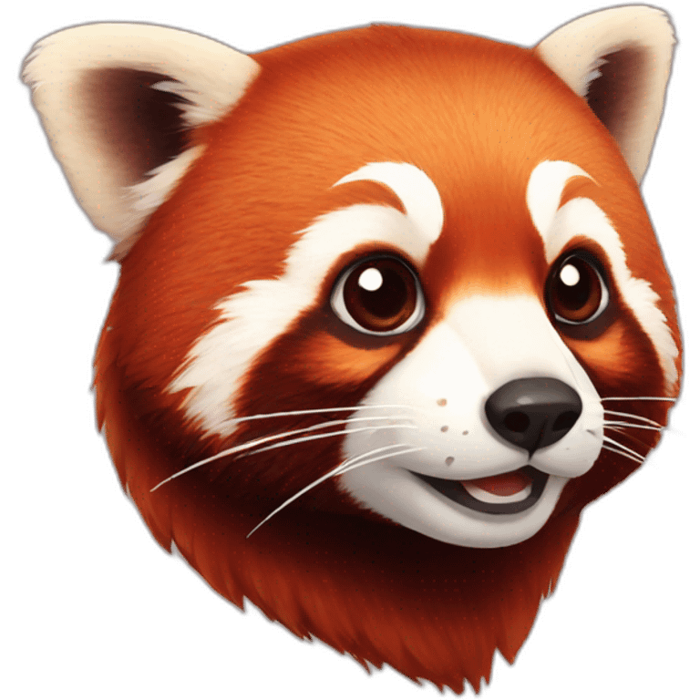 Red panda emoji