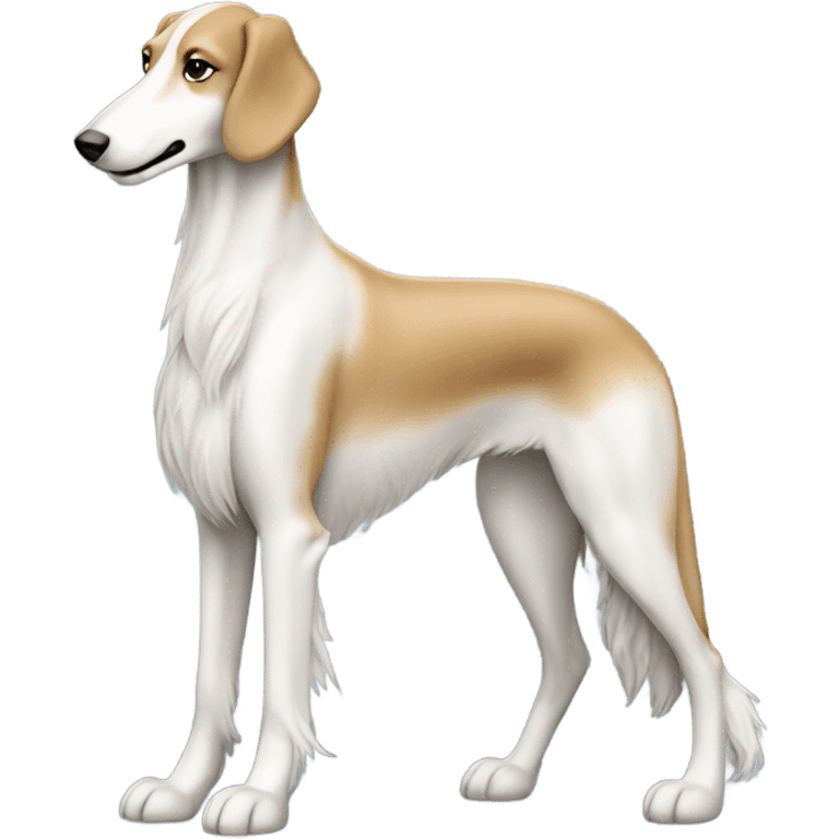 borzoi dog emoji