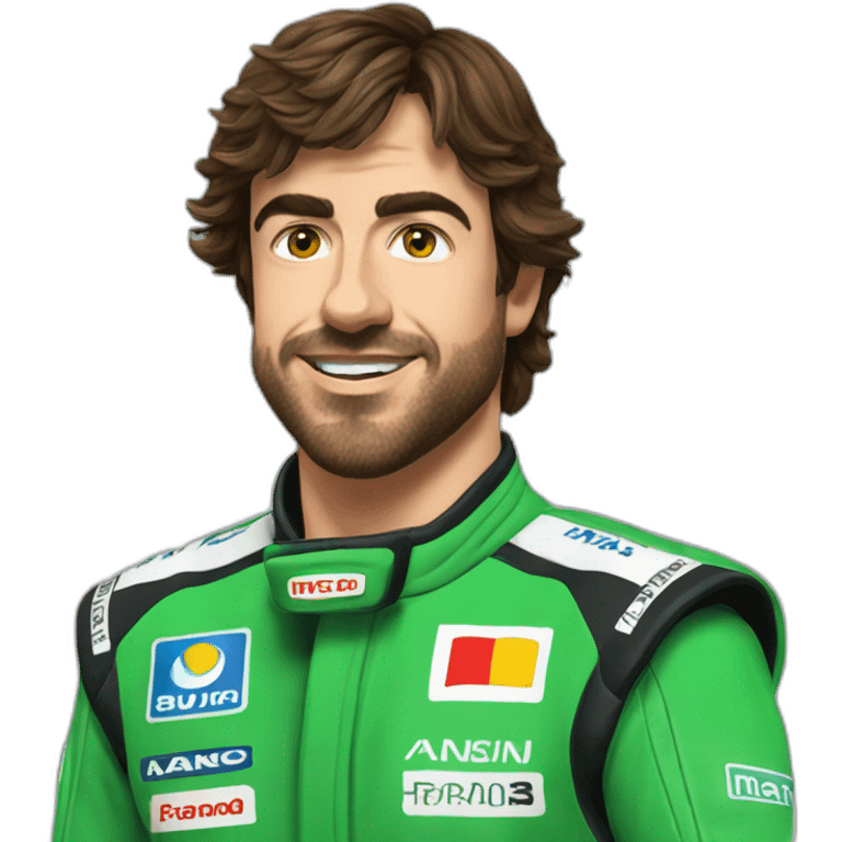 Fernando Alonso-33-verde emoji