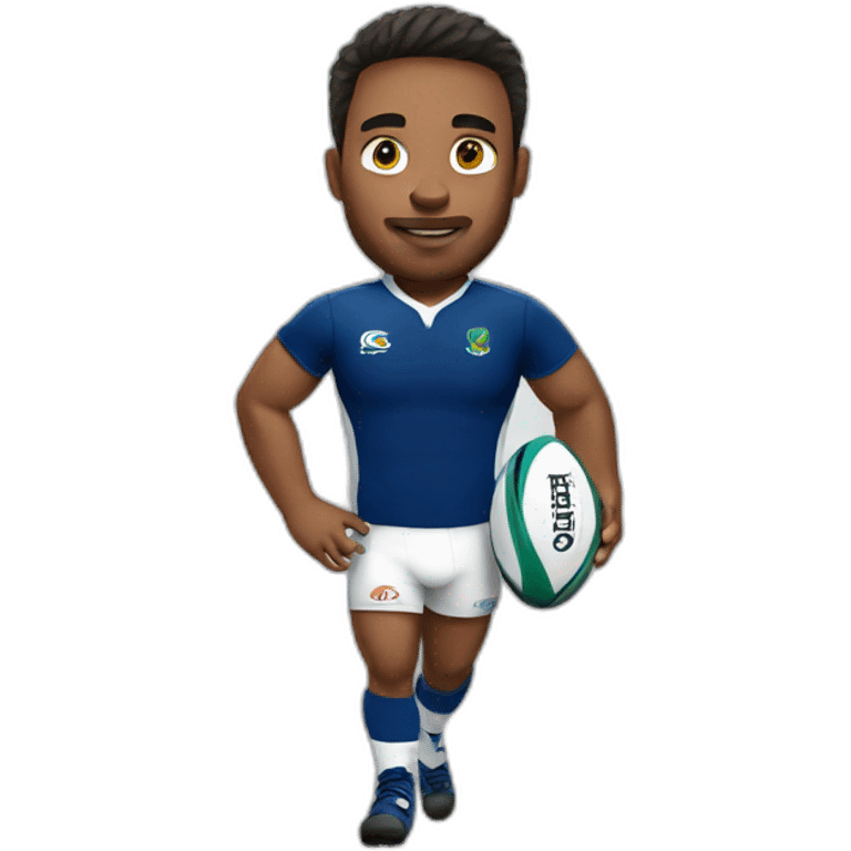 Rugby player emoji