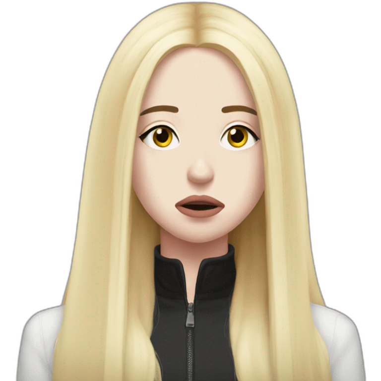 Ava Max sad emoji