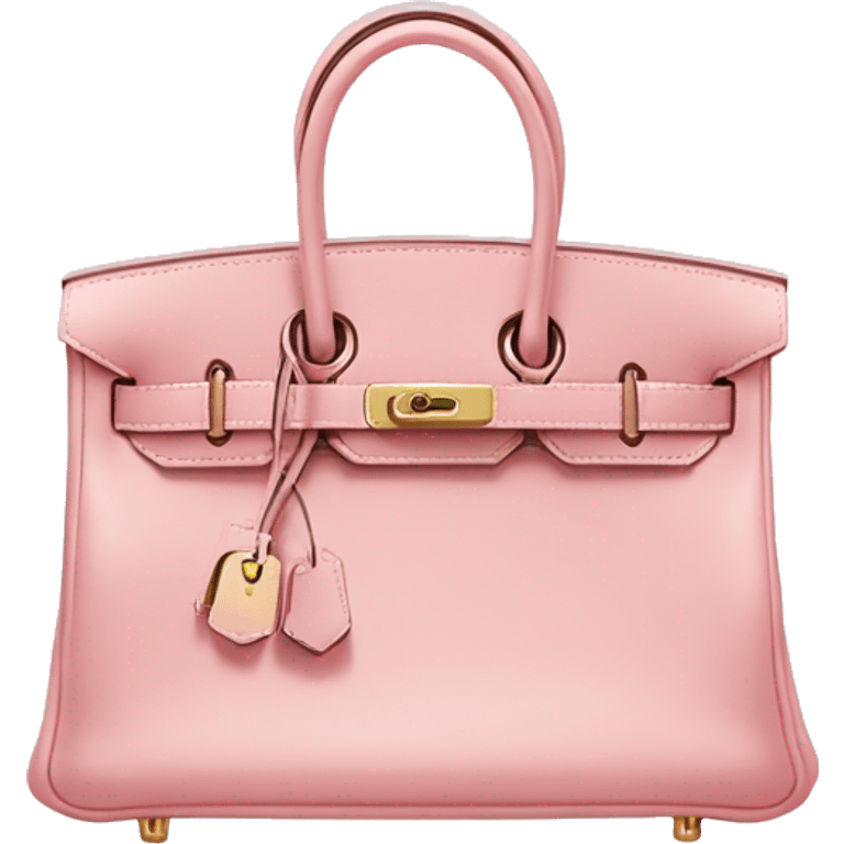 light pink hermes birkin bag  emoji