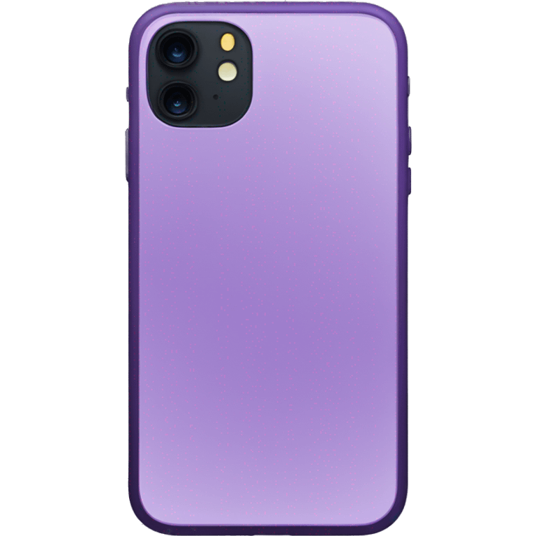 IPhone 14 Plus purple emoji