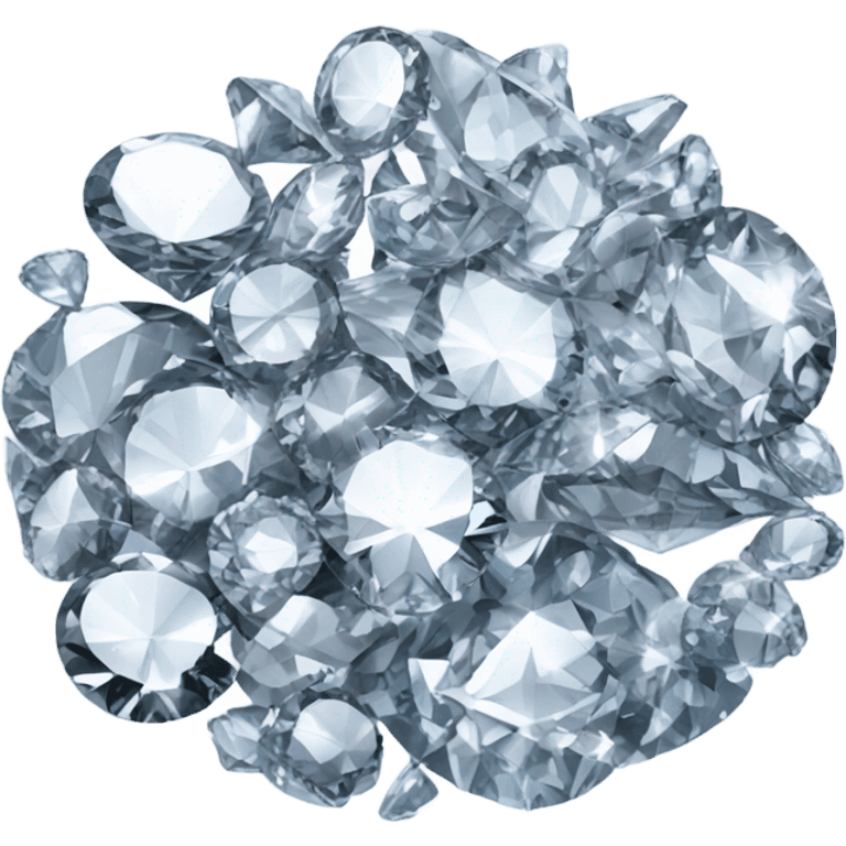 Pile of diamonds emoji