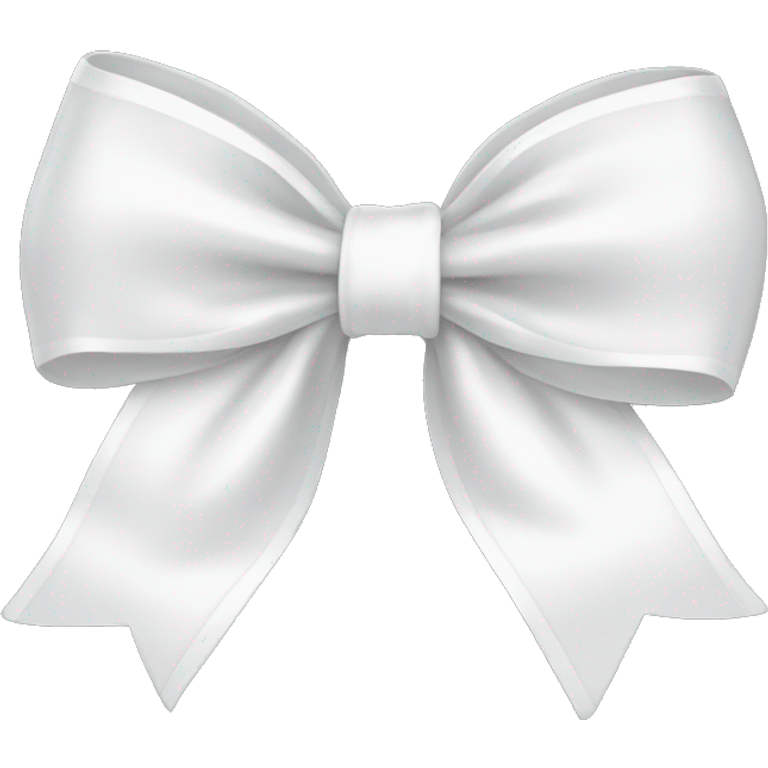 white bow emoji