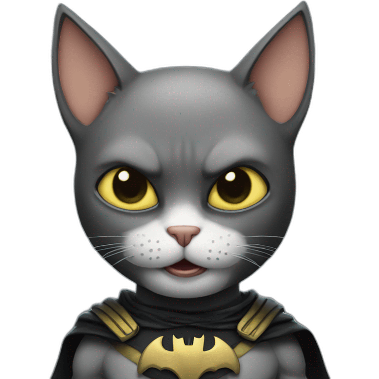 Batman cat emoji