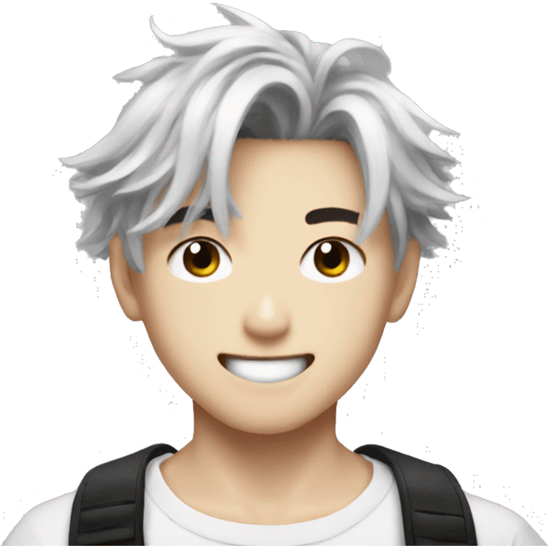 bang chan from stray kids emoji