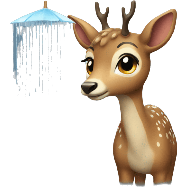 Rain deer  emoji