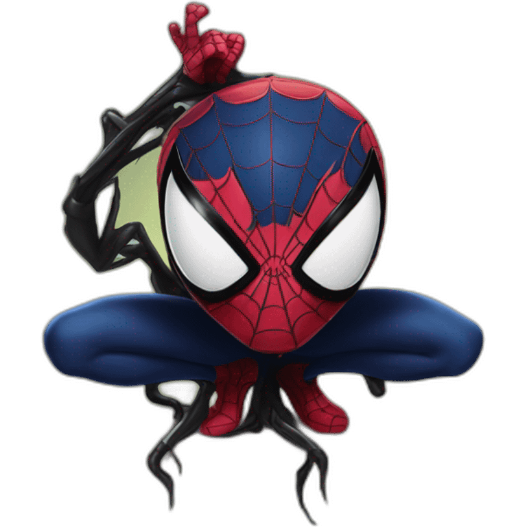 symbiote spiderman emoji