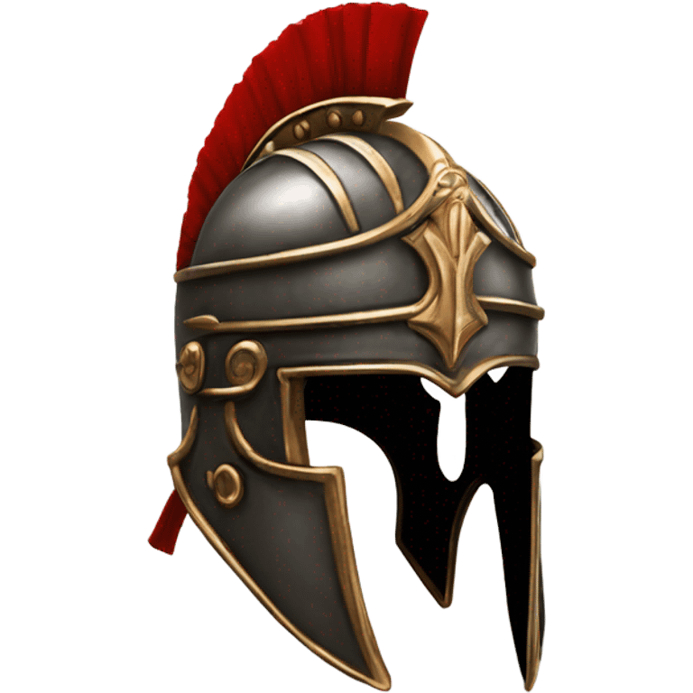 Gladiator helmet  emoji