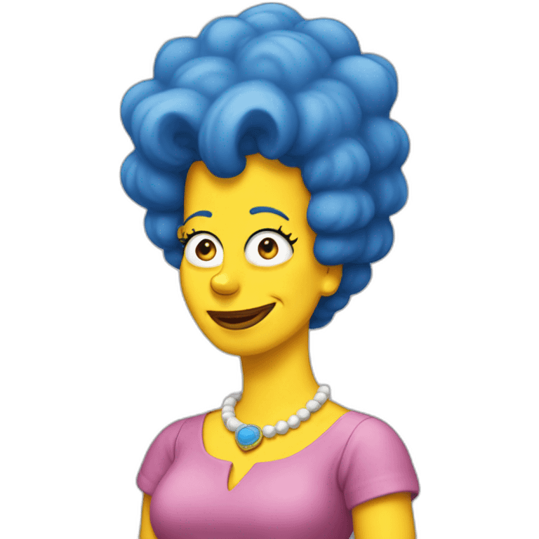 Marge simpson emoji