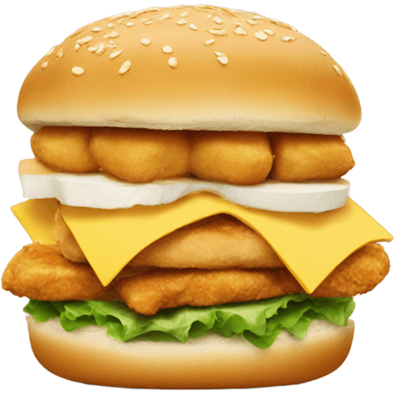 Chicken sandwich  emoji