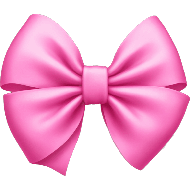 Pink bow emoji