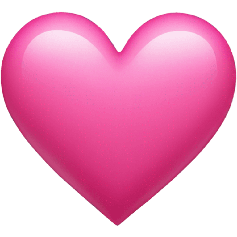 Pink heart emoji