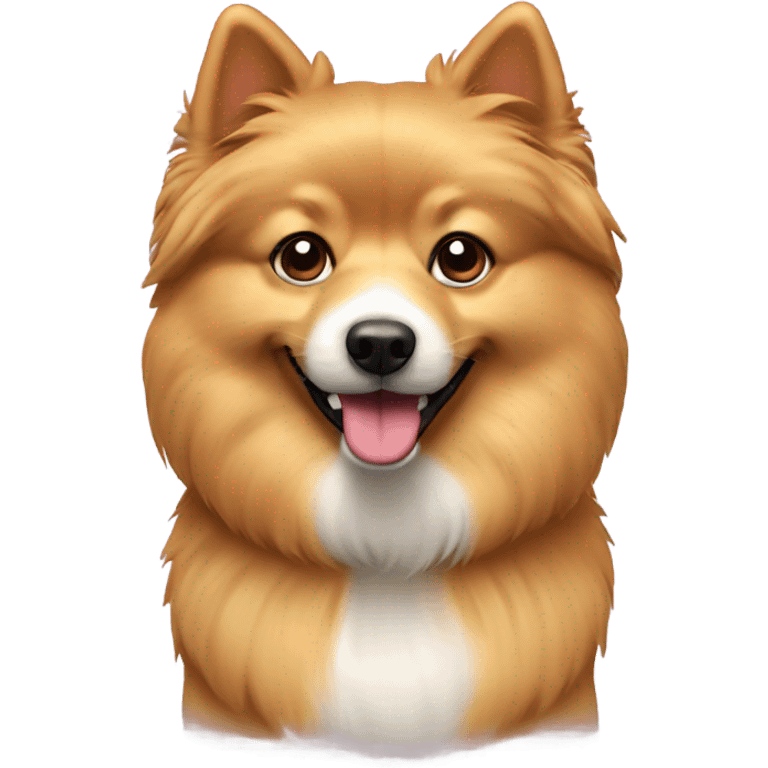 spitz dog golden emoji