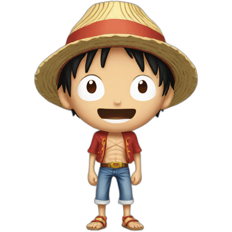 Luffy emoji