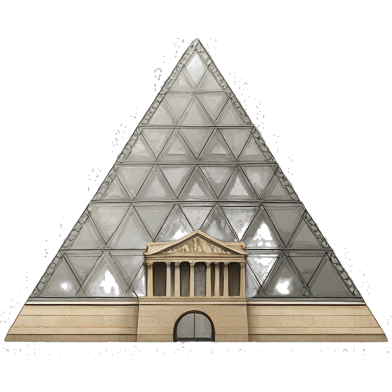 Pyramide du Louvre emoji