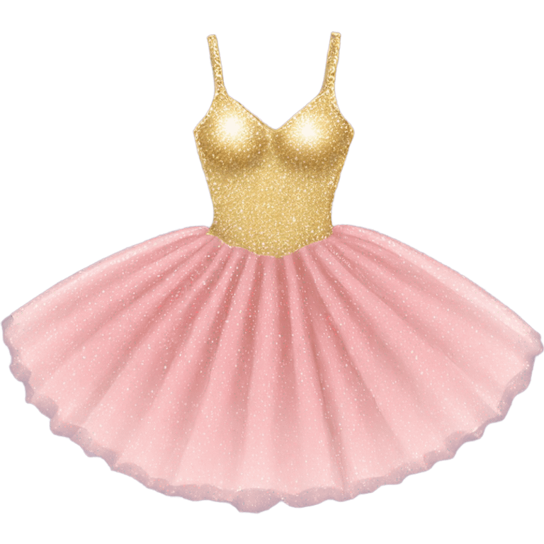 sparkly Ballerina dress emoji