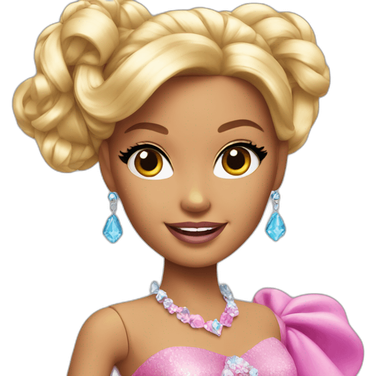 barbie princess emoji