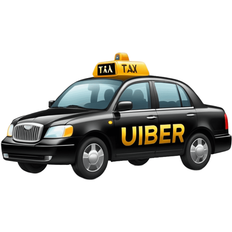 uber taxi emoji