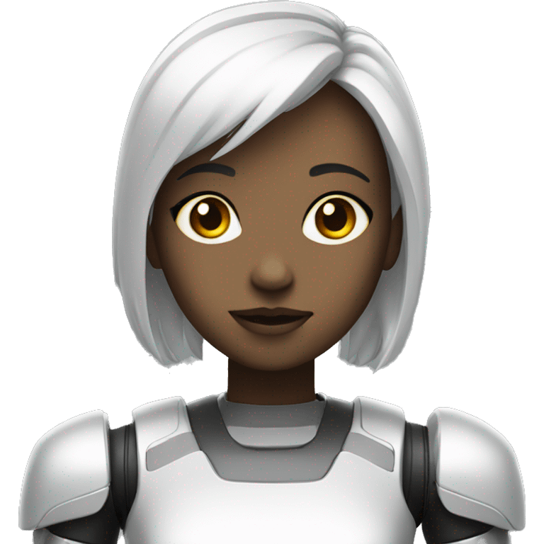 Robot girl  emoji