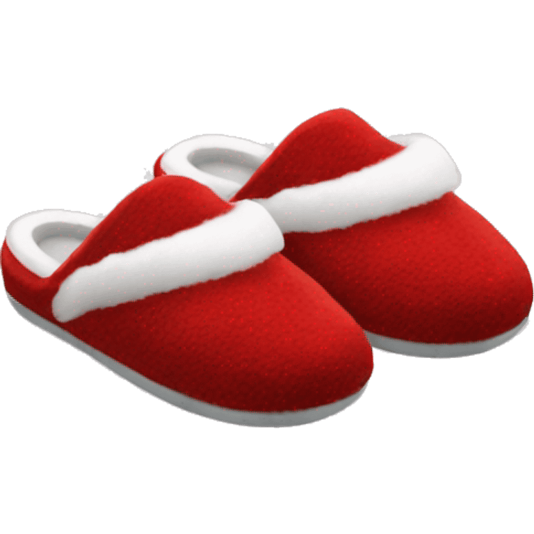 Christmas slippers emoji