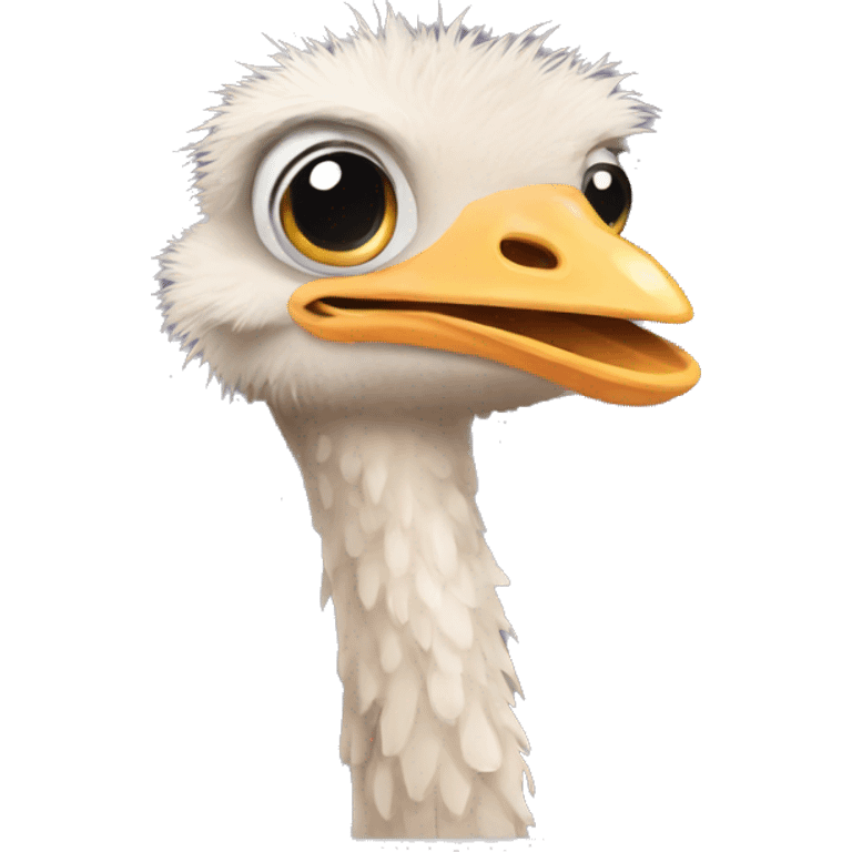 ostrich emoji