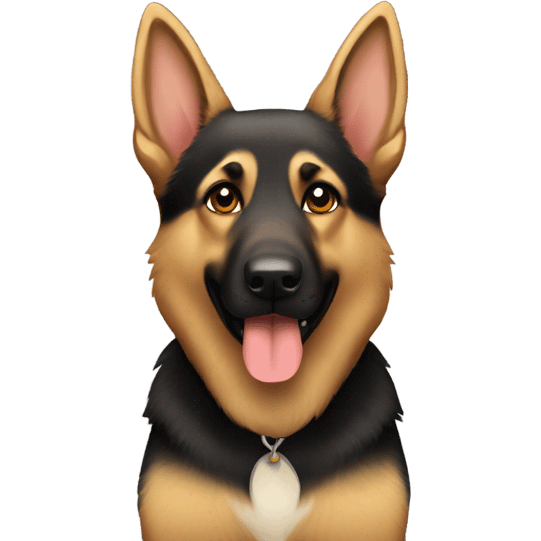 Small German Shepard emoji