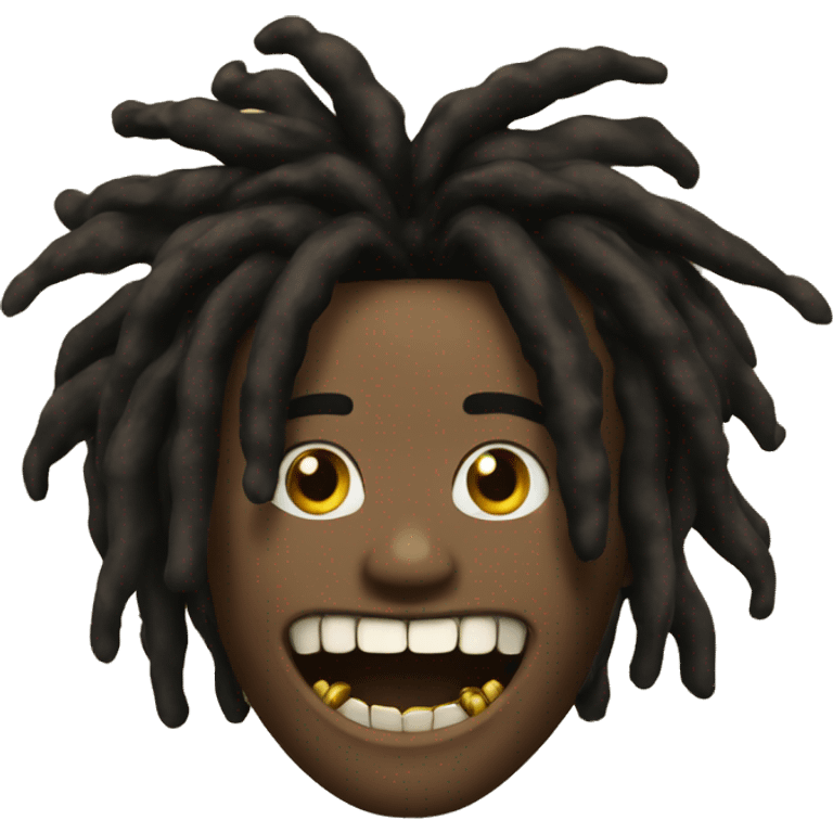 Gold Teeth And Dreads emoji