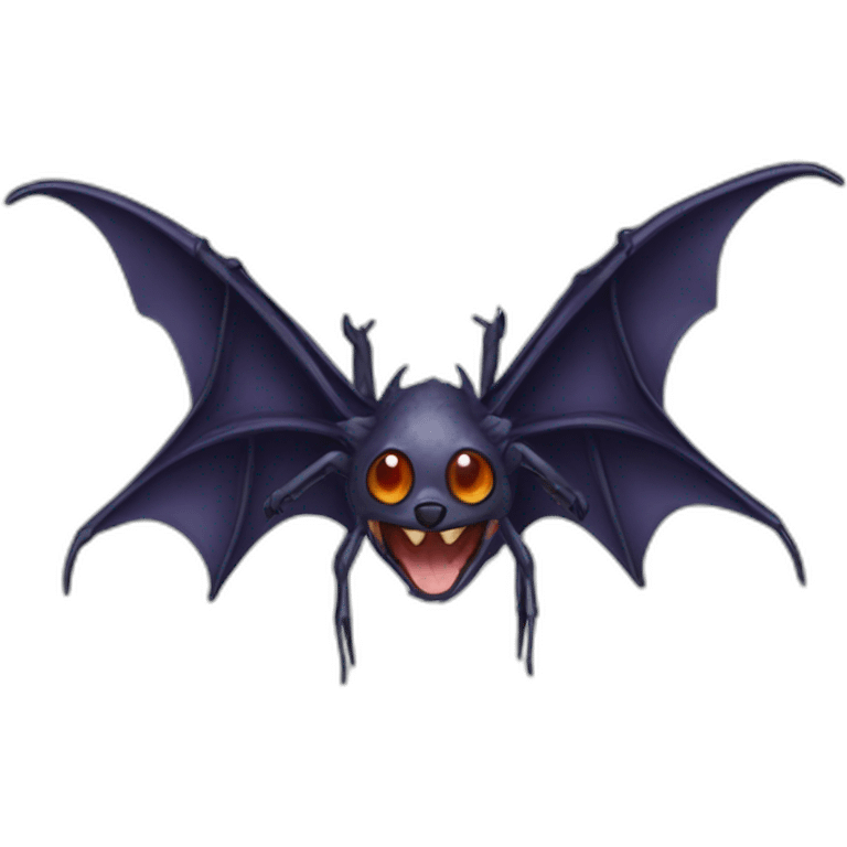 spider bat hybrid animal emoji