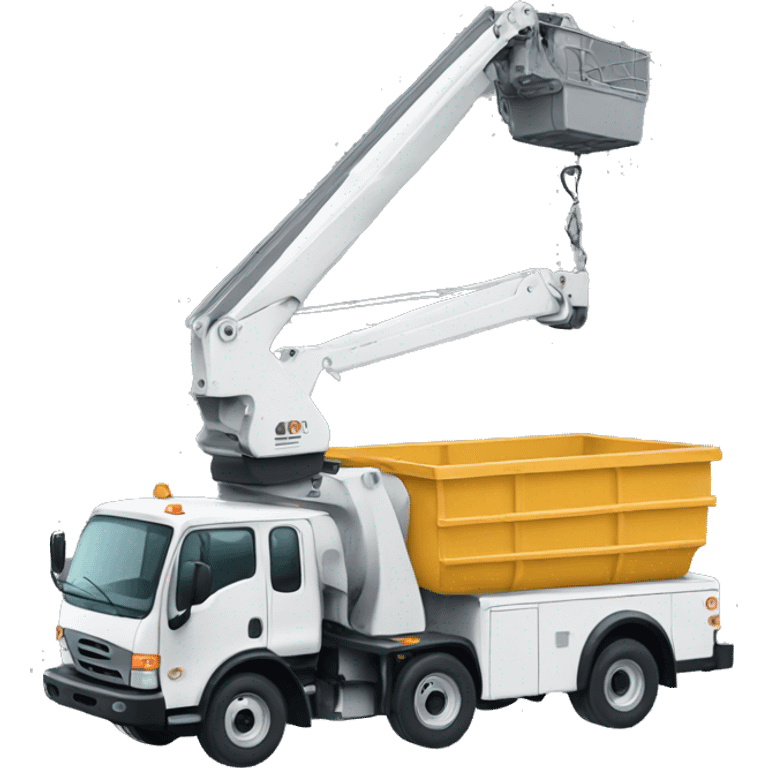 Bucket truck emoji