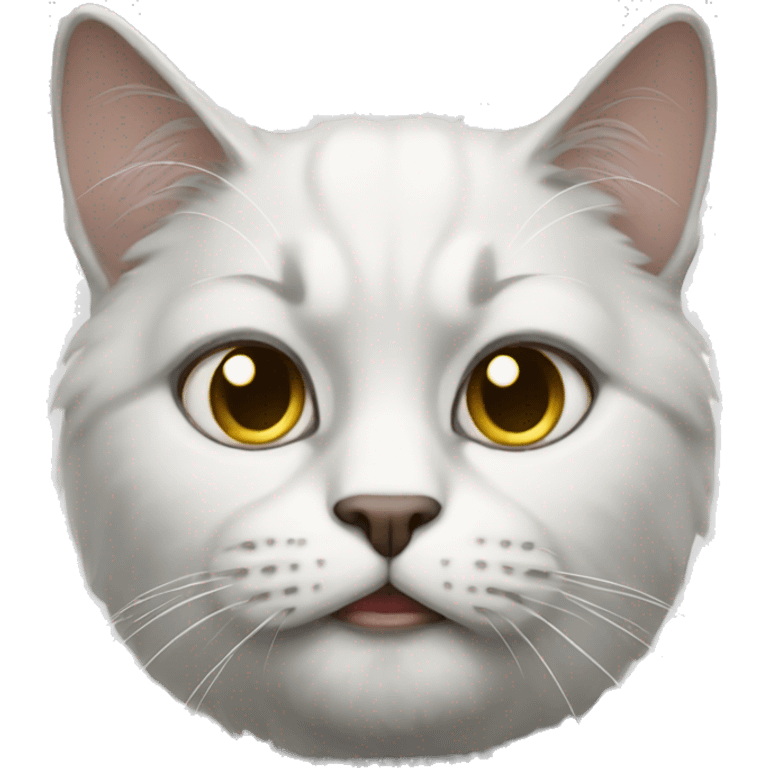 Persian man as a cat emoji