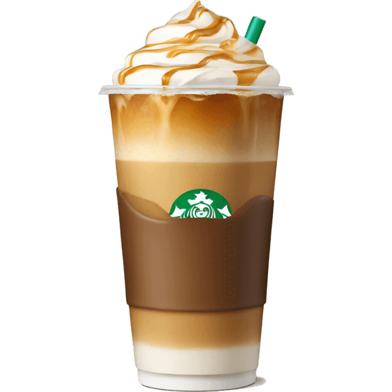 Starbucks caramel machiato emoji