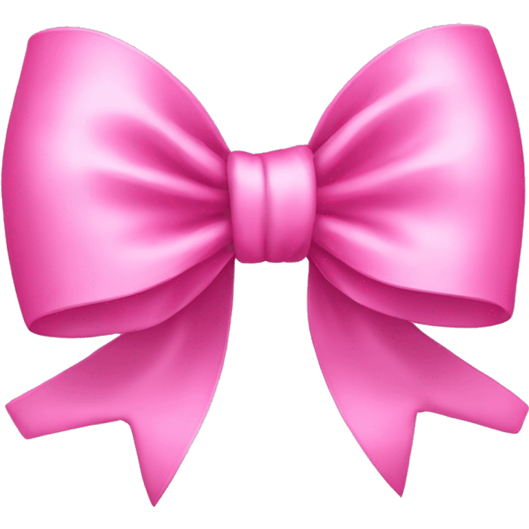 Pink cute bow  emoji