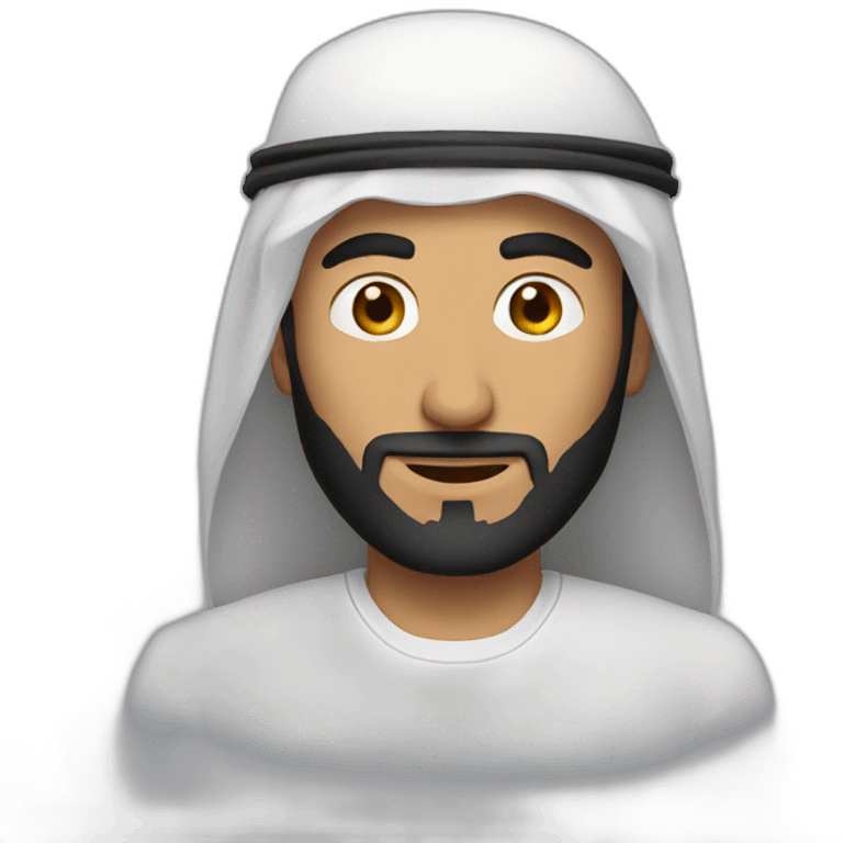 arabic men play video game emoji