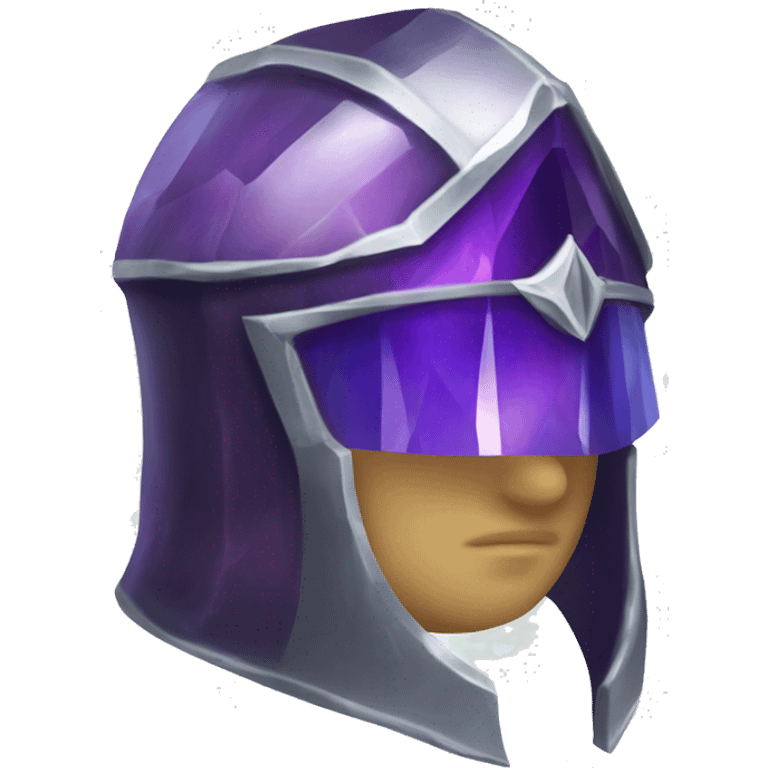 crystal geode paladin helmet emoji