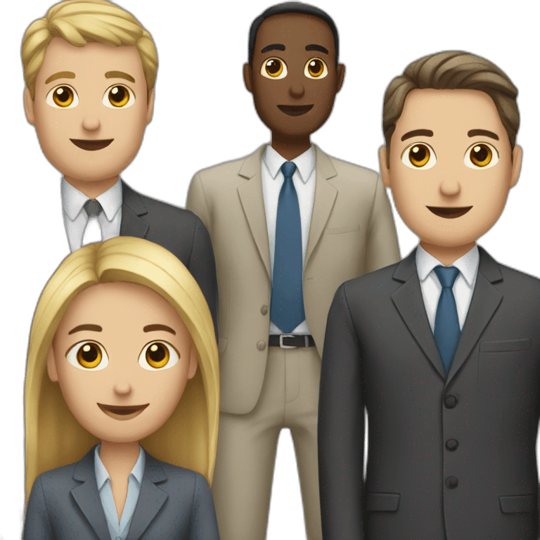 a office man with others emoji