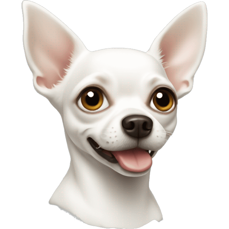 White chihuahua emoji