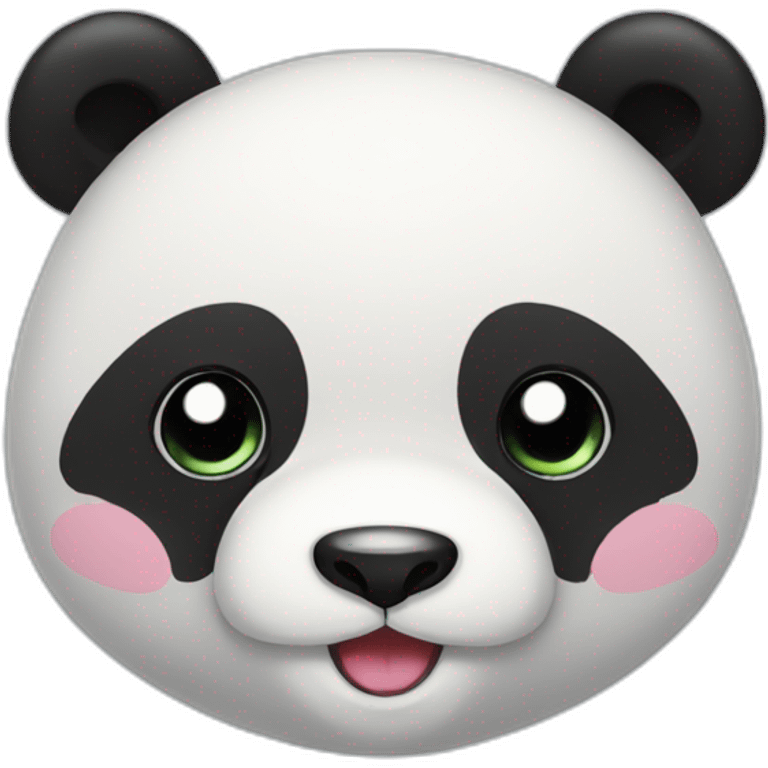 Kawaii panda emoji