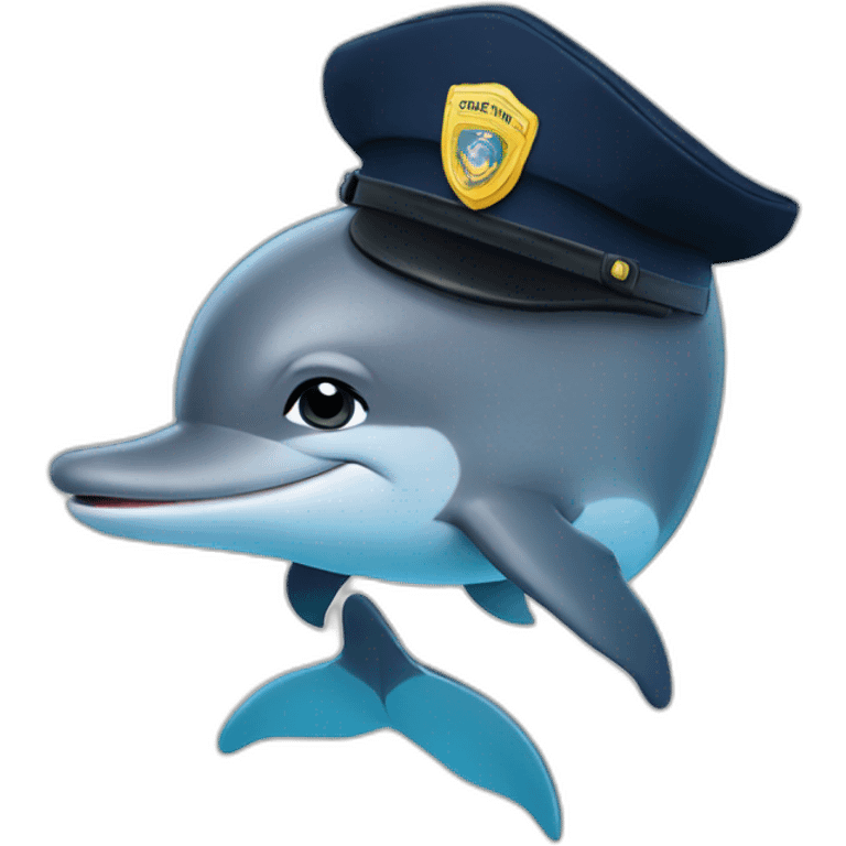 Dolphin Police emoji